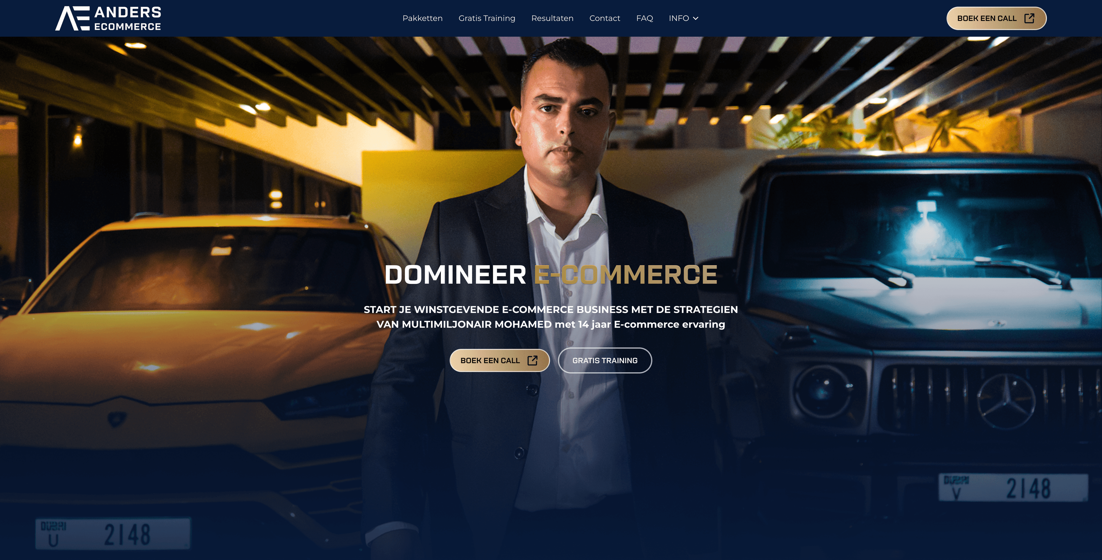Anders E-Commerce website by Weblyfe