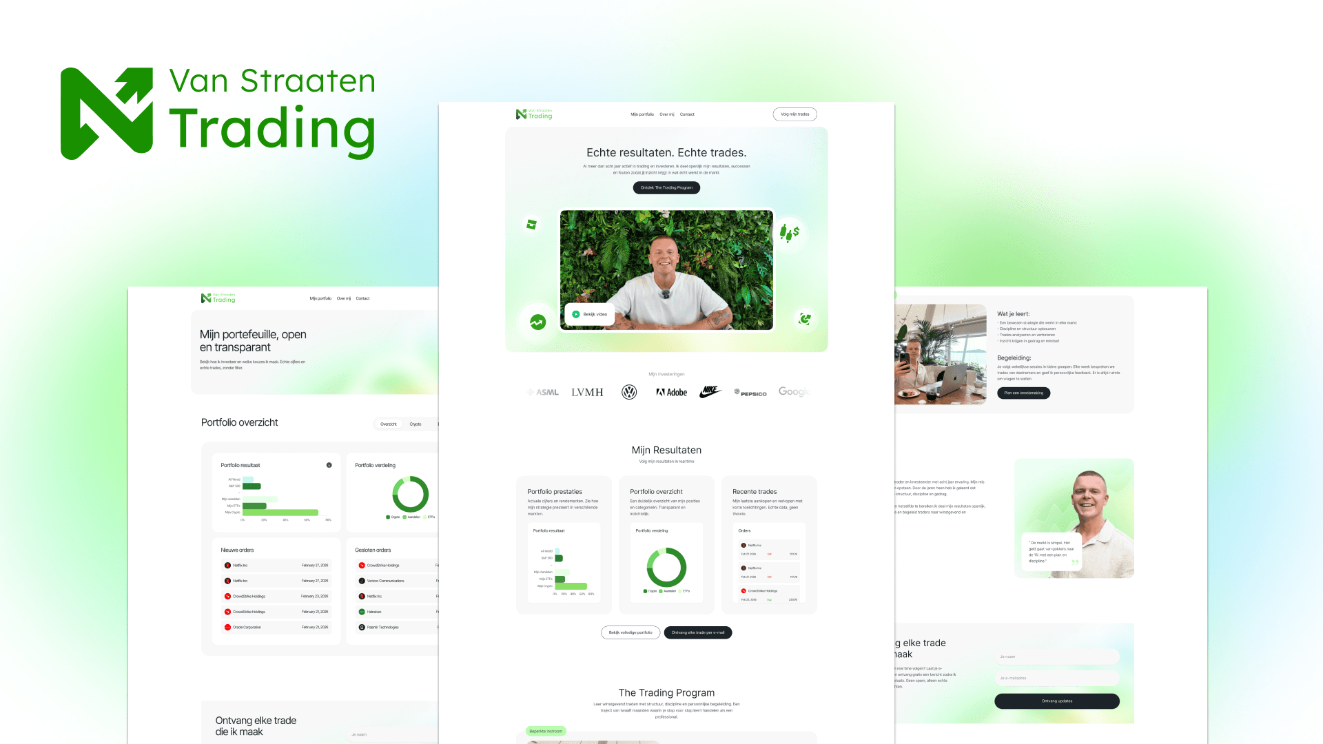 Van Straaten Trading case study by Weblyfe